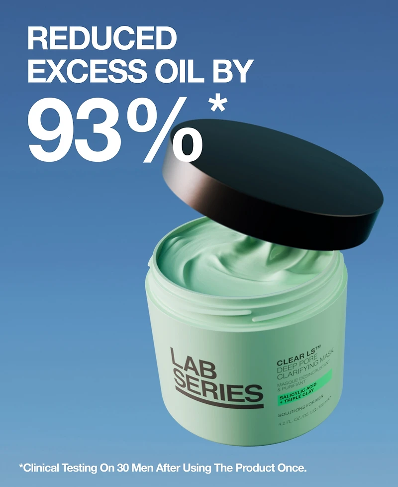 Lab Series Clear Ls Deep Pore Clarifying Clay Mask, 4.2 oz.