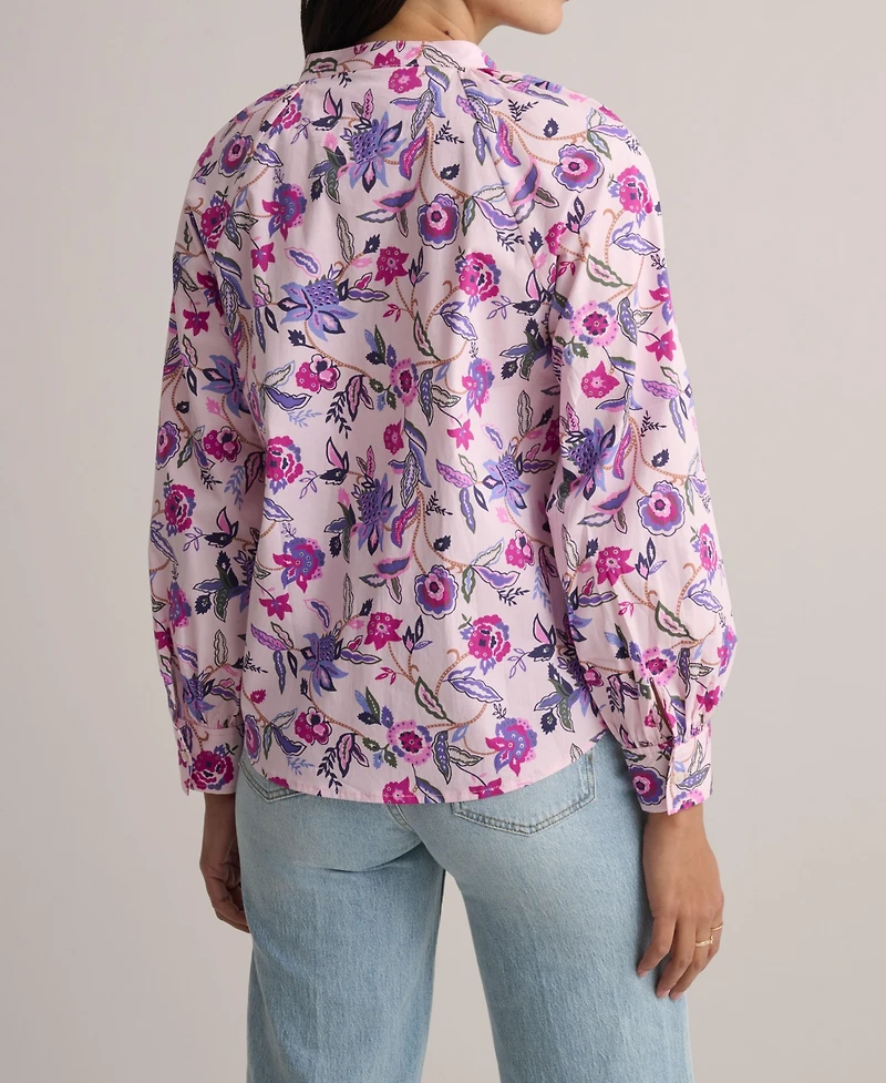 UNTUCKit Women's Stretch Cotton Paisley Elaine Shirt