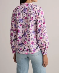 UNTUCKit Women's Stretch Cotton Paisley Elaine Shirt