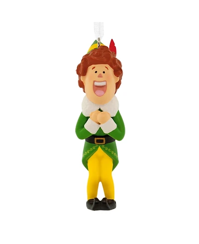 Hallmark Christmas Ornament Elf Buddy the Elf Excited