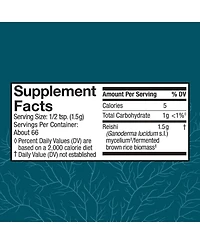 Host Defense Reishi Powder - Mushroom Mycelium Powder - Heart & Immune Health Support Supplement - Mushroom Supplement to Support Energy & Vitality