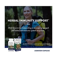 Host Defense Agarikon Capsules - Immune System Support Supplement - Mushroom Supplement to Aid Immune Functions & Cell Strength