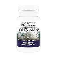 Host Defense Mushrooms Lion's Mane - Brain Health Support Supplement