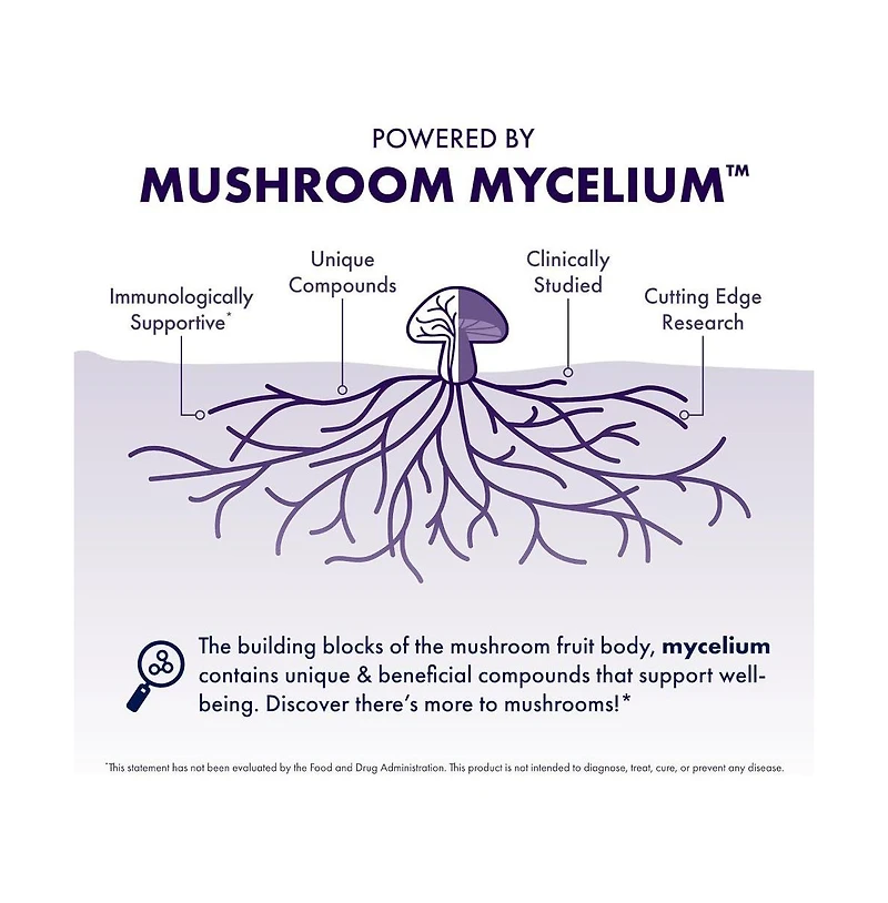 Host Defense Mushrooms Lion's Mane - Brain Health Support Supplement - Mushroom Supplement to Support Focus & Memory Function