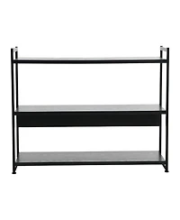 Household Essentials Jamestown Open Storage Bookshelf
