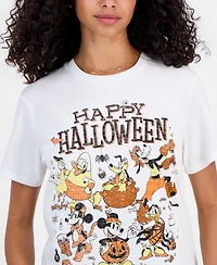 Juniors' Disney Halloween Crewneck Tee