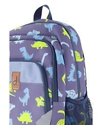 Deux par Deux Little Boy Dinos Multi Compartment Backpack