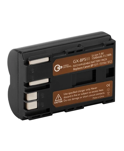 Green Extreme Bp-511A Lithium-Ion Battery Pack 7.4V 1500mAh