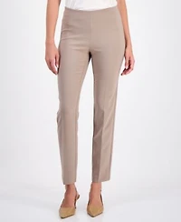 Anne Klein Womens Hollywood Pull On Slim Pants