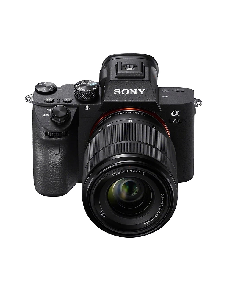 Sony Alpha a7 Iii 24MP 4K Ultra Hd Mirrorless Camera with Fe 28-70mm f/3.5-5.6 Oss Ii Lens