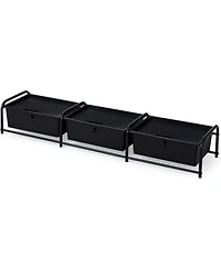 DormCo Suprima Underbed Storage - Lidded 3 Section