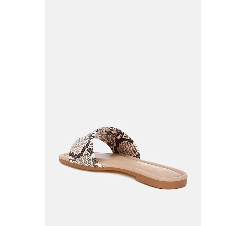 London Rag Women's Zaltana Open Square Toe Flats