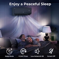 Costway 12000BTU Wifi Enabled Mini Split Ac 22 SEER2115V Inverter Air Conditioner