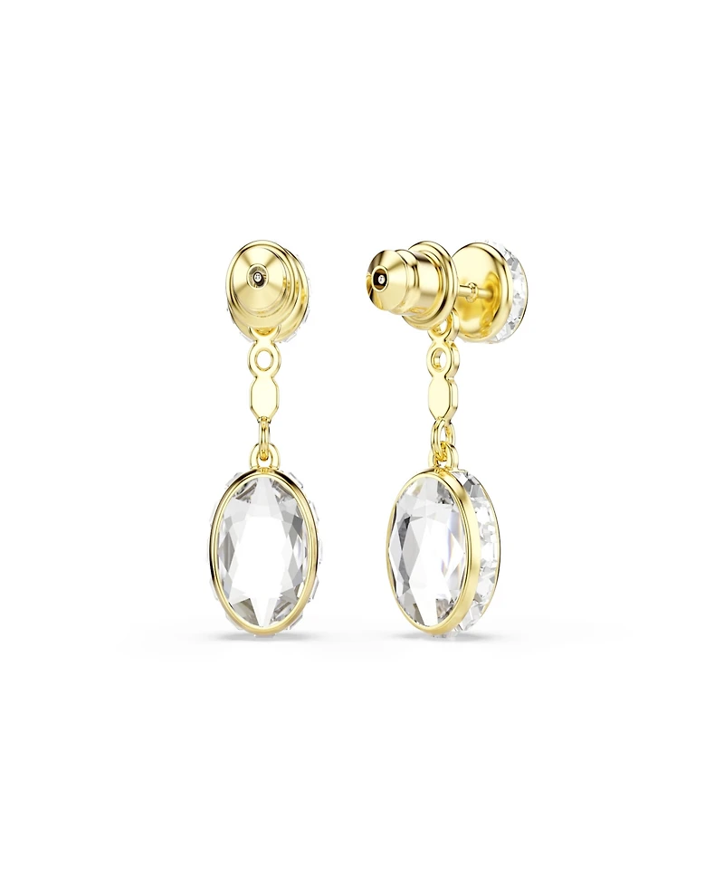 Swarovski Gold-Tone Plated Chroma Drop Earrings