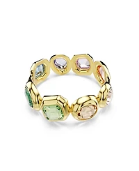 Swarovski Gold-Tone Plated Gema Cuff Bracelet