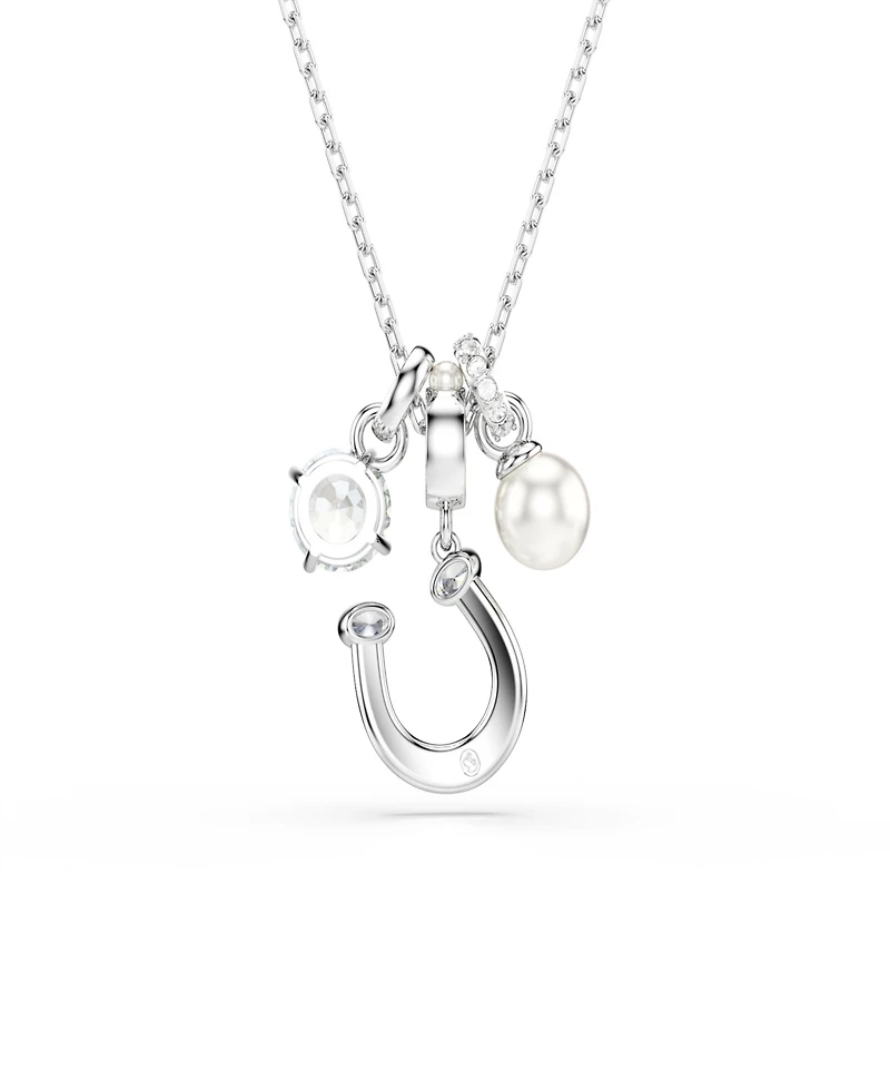 Swarovski Rhodium-Plated Symbolica Pendant Necklace
