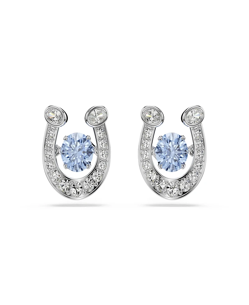 Swarovski Rhodium-Plated Symbolica Stud Earrings