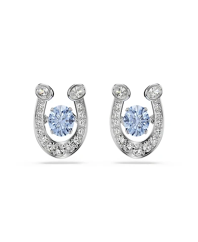 Swarovski Rhodium-Plated Symbolica Stud Earrings