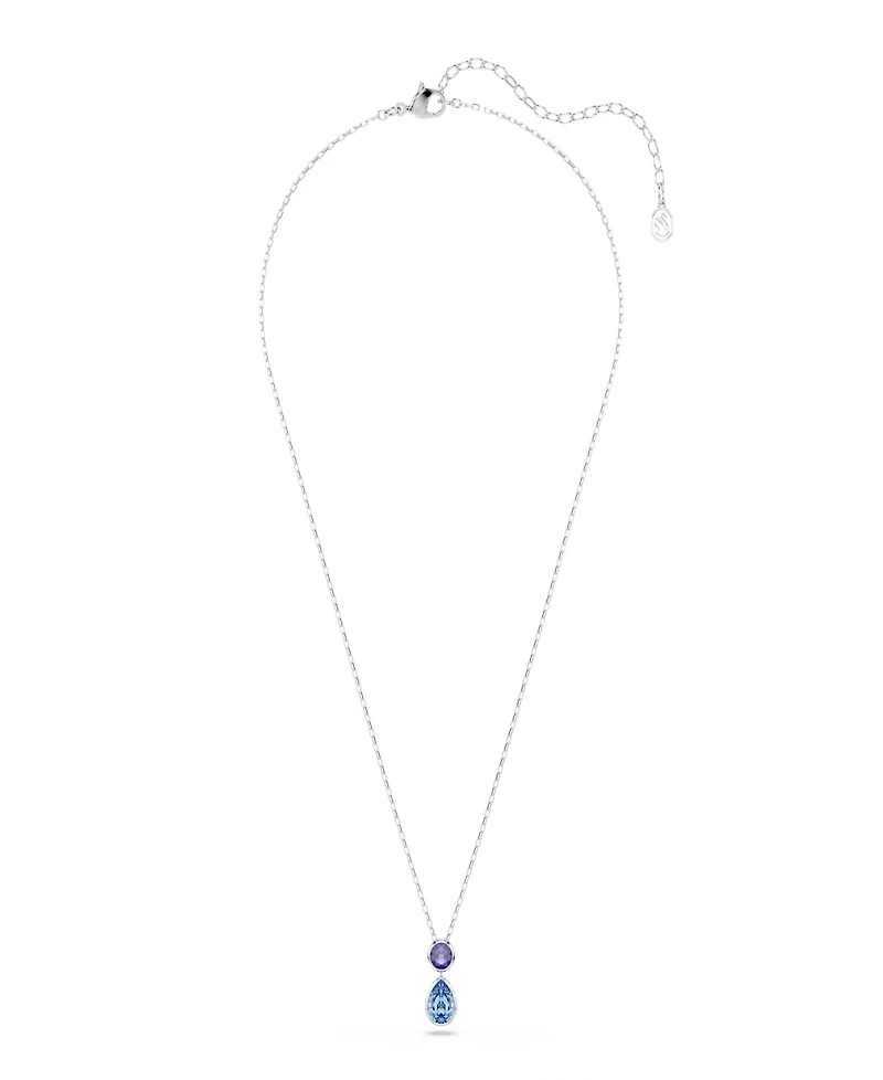 Swarovski Rhodium-Plated Chroma Pendant Necklace