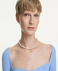 Swarovski Rhodium-Plated Matrix Necklace