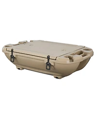 Cozito Floating Cooler 40 Qt Ice Chest with Dry Storage and Tow Rope