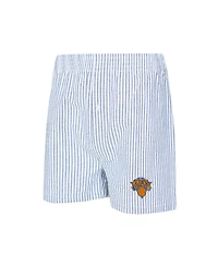 Concepts Sport Women's 2-Piece Blue/White New York Knicks Copeland T-Shirt and Shorts Sleep Set