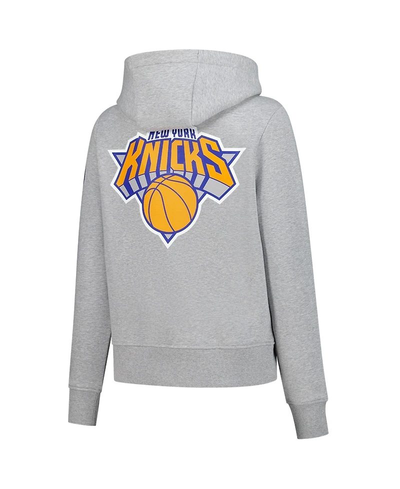 Lole Women's Gray New York Knicks Icon Pullover Hoodie