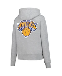 Lole Women's Gray New York Knicks Icon Pullover Hoodie