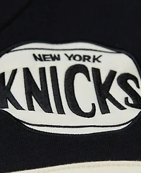 Mitchell & Ness Men's Olive/Black New York Knicks Double Clutch Head Coach Hoodie