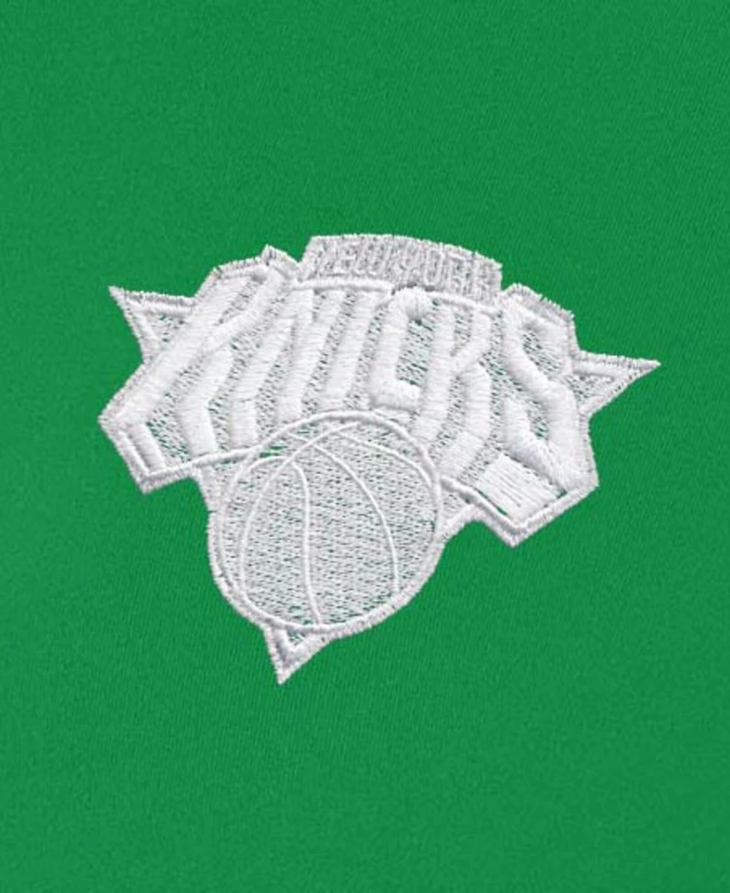 Antigua Women's Kelly Green New York Knicks St. Patrick's Day Intent Quarter-Zip Sweatshirt