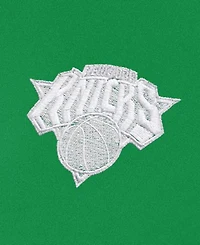 Antigua Women's Kelly Green New York Knicks St. Patrick's Day Intent Quarter-Zip Sweatshirt