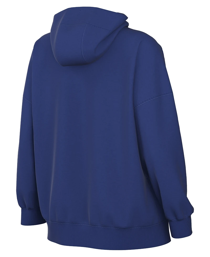 Nike Women's Blue New York Knicks 2025/26 City Edition Remix Premium Fleece Hoodie
