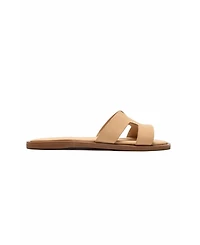 Forever & Always Shoes Women's Biora Leather Slide