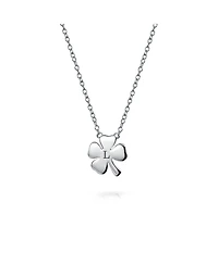 Bling Jewelry Celtic Shamrock Good Luck Charm Clover Pendant Necklace Sterling Silver