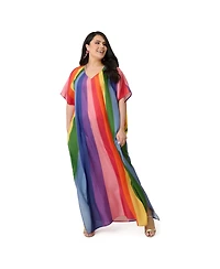 Unique Vintage Women's Pride Sunburst Caftan