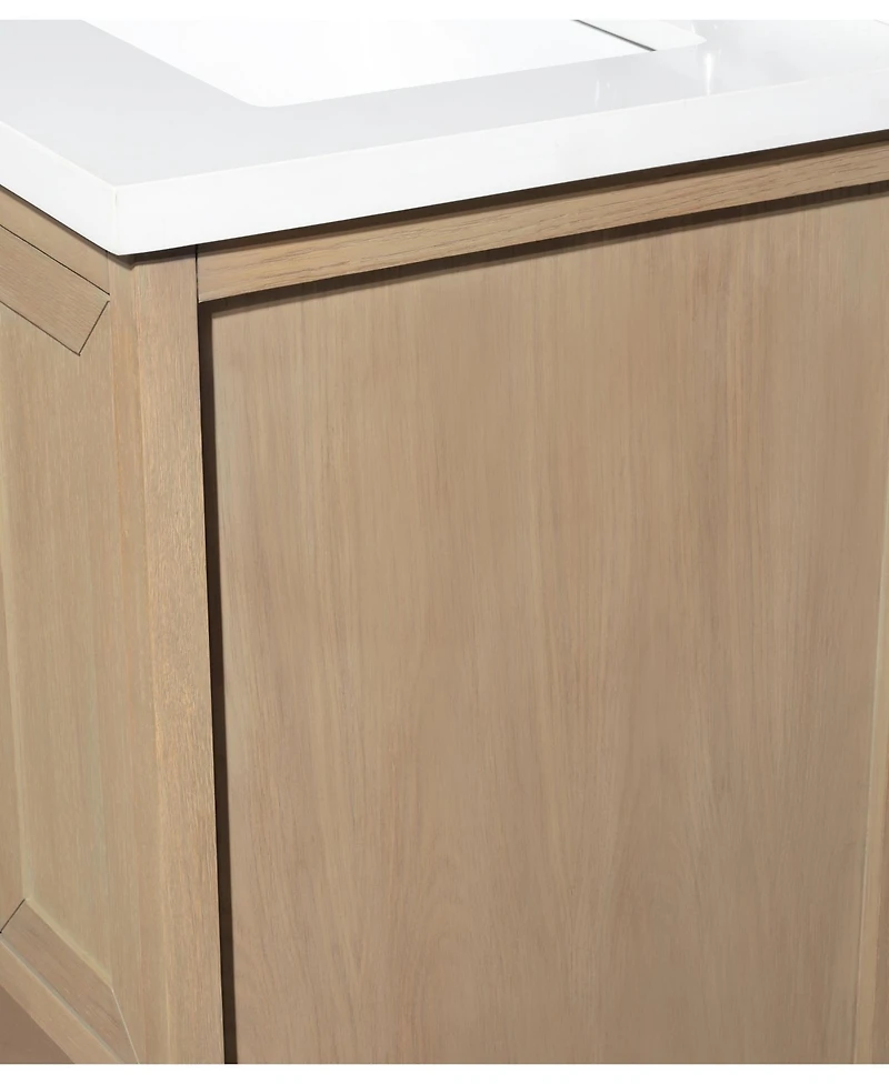 Ari Bath, Venice 55", Oak Finish