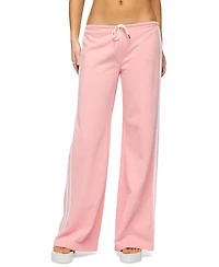Edikted Women's Cammile Contrast Stripe Sweatpants