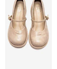 Prologue Shoes Women's Luanda Block Heel Mary Jane