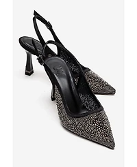 Prologue Shoes Women's Frea Slingback Stiletto Pump