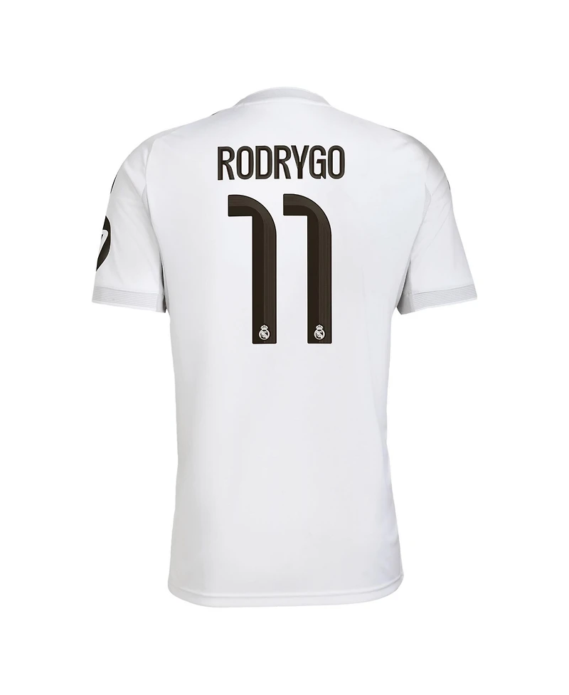 Adidas Men's Rodrygo White Real Madrid 2025/26 Home Replica Jersey