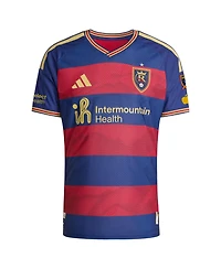 Adidas Men's Zavier Gozo Red Real Salt Lake 2026 The Switchback On-Field Authentic Patch Jersey