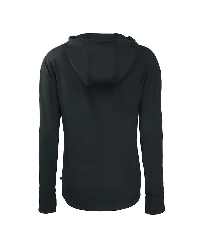 Cutter & Buck Women's Black Los Angeles Dodgers Daybreak Eco Full-Zip Hoodie