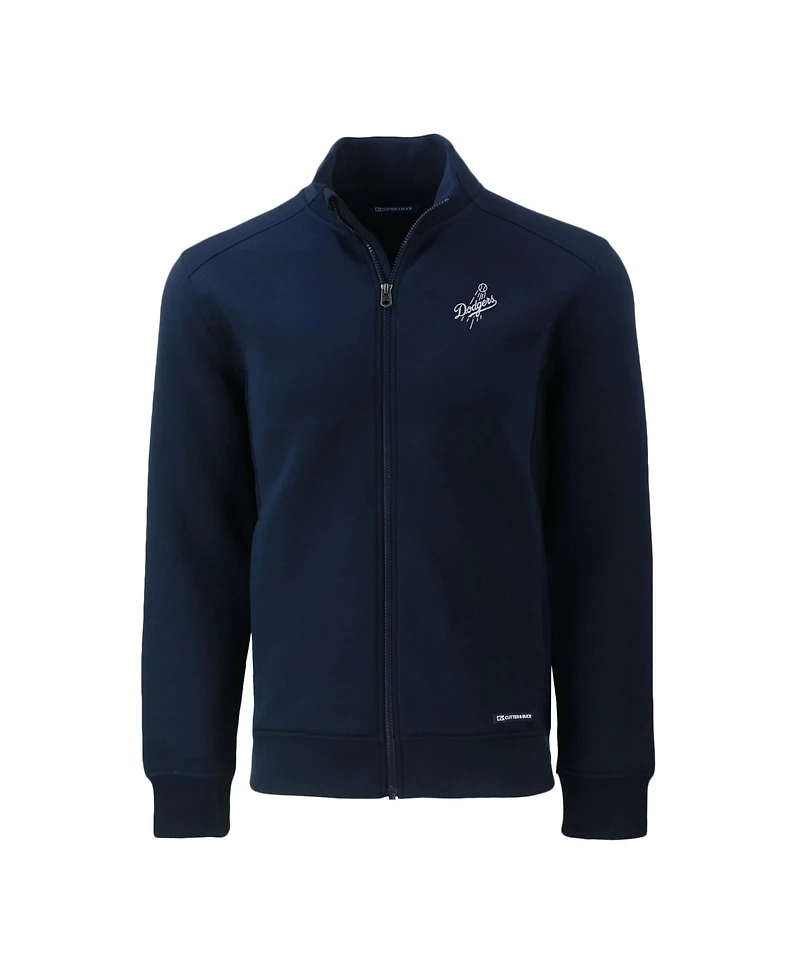 Cutter & Buck Men's Navy Los Angeles Dodgers Big Tall Roam Eco Full-Zip Jacket