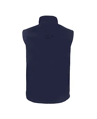 Cutter & Buck Men's Navy Los Angeles Dodgers Big & Tall Charter Eco Full-Zip Vest