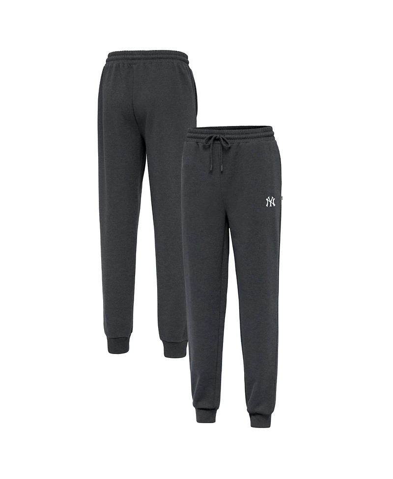 Antigua Men's Heather Charcoal New York Yankees Idol Jogger Pants