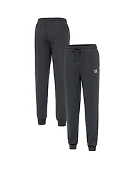 Antigua Men's Heather Charcoal New York Yankees Idol Jogger Pants