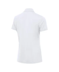 Antigua Women's White Los Angeles Dodgers Independence Day Patriotic Logo Era Polo