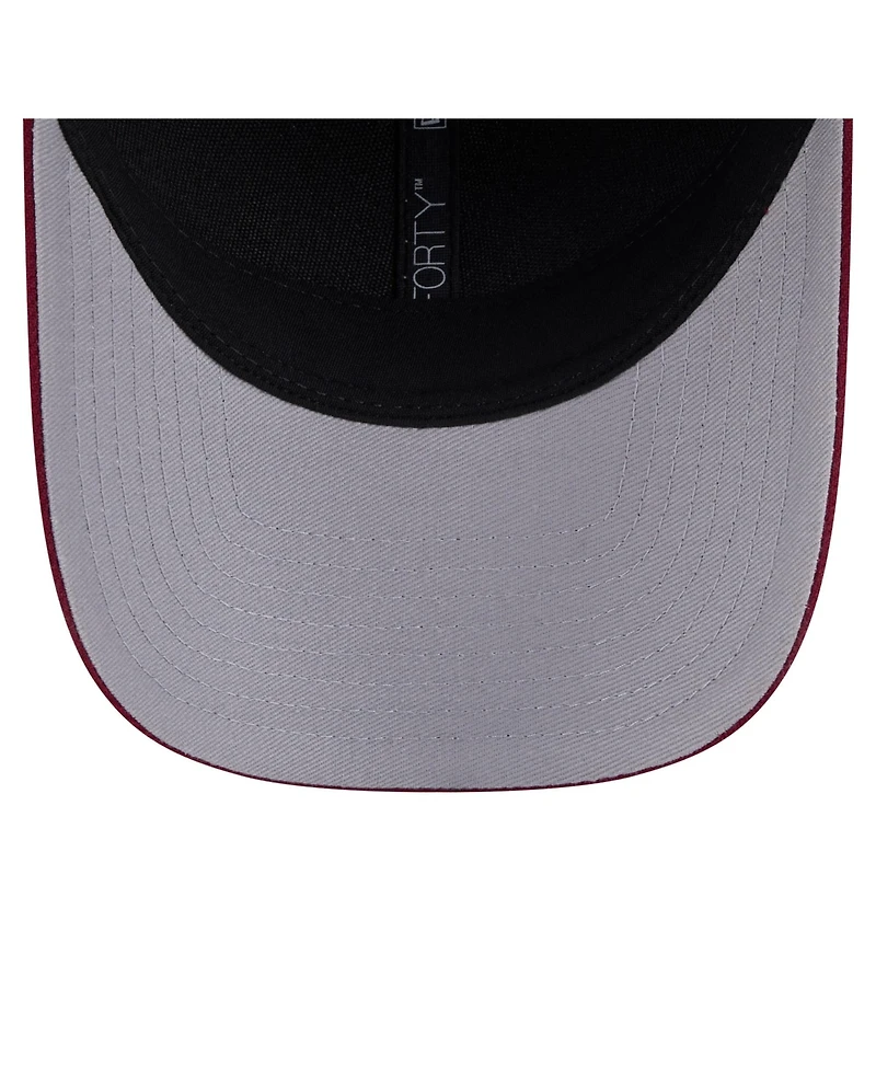 New Era Men's Burgundy Colorado Avalanche 9FORTY M-Crown Adjustable Hat
