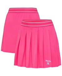 Antigua Women's Pink New York Yankees Spring Training Retro Skort
