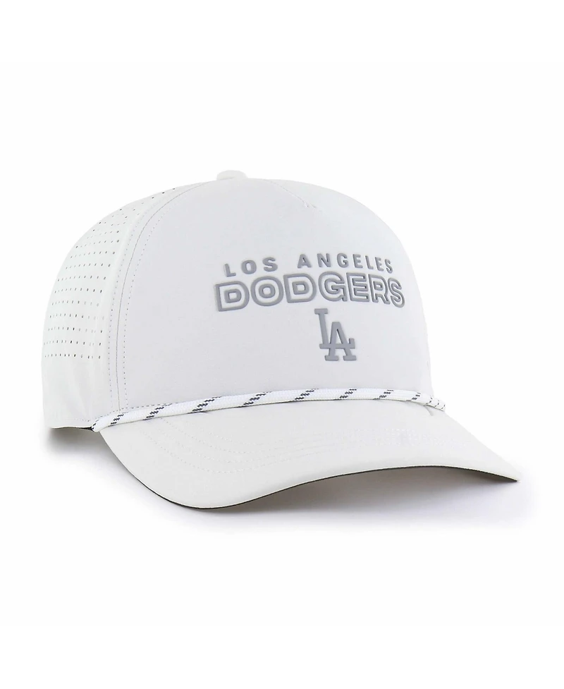 '47 Brand Men's White Los Angeles Dodgers Forward Vault Hitch Adjustable Hat